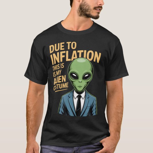 Alien Kostuum T-shirt (Voorkant)