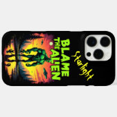 Alien krijgt de schuld van mystieke zonsondergang Case-Mate iPhone case (Achterkant (horizontaal))