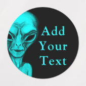 Alien Labels (Design 2)
