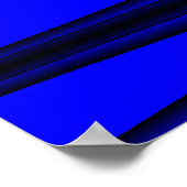 Alien land volle maan nacht poster (Hoek)