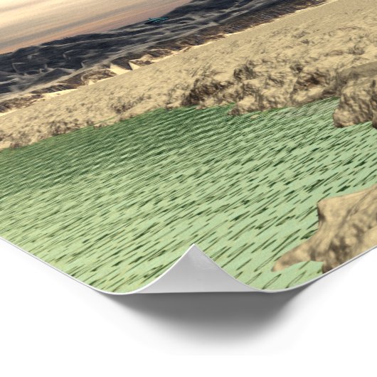 Alien Lander Poster (Hoek)