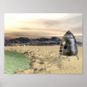 Alien Lander Poster (Voorkant)