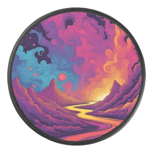 Alien Lands Hockey Puck (Voorkant)