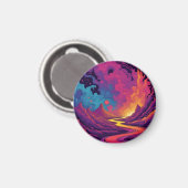 Alien Lands Magneet (Voorkant / Achterkant)