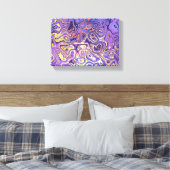 Alien landscape canvas afdruk (Insitu (Slaapkamer))