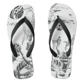 Alien Landscape Teenslippers (Voetbed)