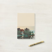 ALIEN LANDSCAPE,TREES,LAGOON HYPERION Sci Fi Post-it® Notes (Op bureau)