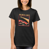 Alien Life Abduction Extraterrestrial Science Fict T-shirt (Voorkant)