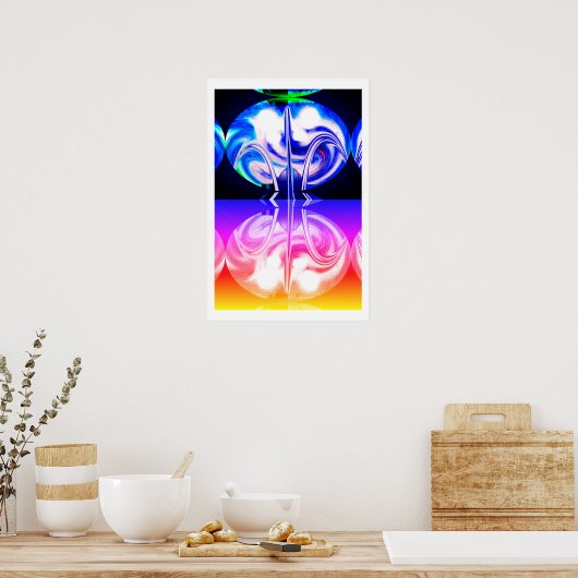 Alien life art poster (Keuken)