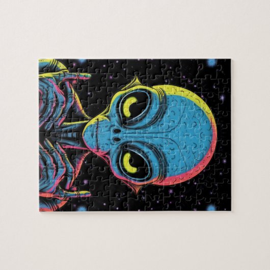 Alien Life Legpuzzel (Horizontaal)