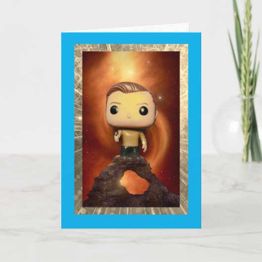 Alien Life op 50, 5 "x 7" Gevouwen Verjaardag Kaar Kaart (Voorkant)