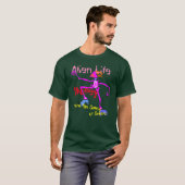Alien Life, Wolley T-Shirt (Voorkant volledig)