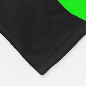 ALIEN LITTLE GREEN MAN BLANKET FLEECE DEKEN (Hoek)