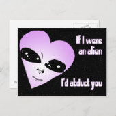 Alien Love Briefkaart (Voorkant / Achterkant)