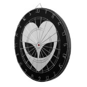 Alien Love Heart Dart Board Dartbord (Voorkant Rechts)