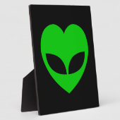 Alien Love Heart Fotoplaat (Zijkant)