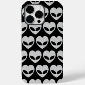 Alien Love Heart Hoesje-Mate iPhone Case (Achterkant)