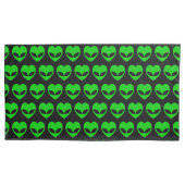 Alien Love Heart Kussensloop (Voorkant-Links)