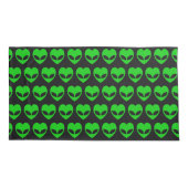 Alien Love Heart Kussensloop (Achterkant-Links)