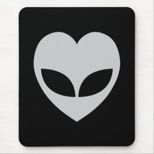 Alien Love Heart Muismat
