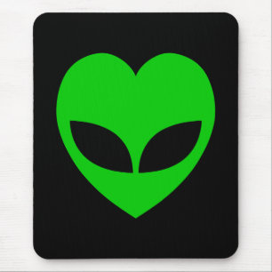 Alien Love Heart Muismat