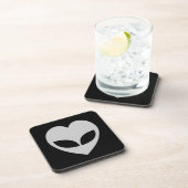 Alien Love Heart Onderzetter (Rechterzijde)