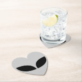 Alien Love Heart Paper Onderzetter (Insitu)