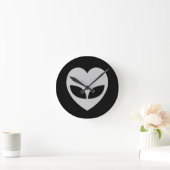 Alien Love Heart  Ronde Klok (Huis)