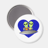 Alien Love Magneet (Voorkant / Achterkant)