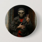 Alien Love Ronde Button 7,6 Cm (Voorkant)