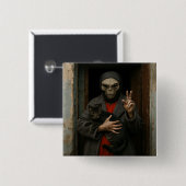 Alien Love Vierkante Button 5,1 Cm (Voorkant /achterkant)