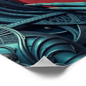 Alien Lovers Sci-Fi Poster (Hoek)