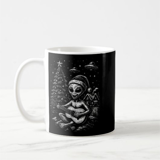 Alien Loves Christmas  Koffiemok (Links)