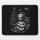Alien Loves Christmas  Muismat (Voorkant)