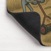 Alien maakt graancirkels leuk Science Fiction Art Muismat (Hoek)