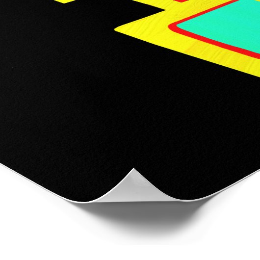 Alien-machine - kleur poster (Hoek)