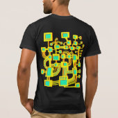 Alien-machine - kleur t-shirt (Achterkant)