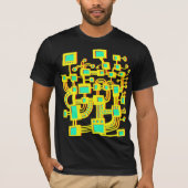 Alien-machine - kleur t-shirt (Voorkant)