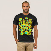 Alien-machine - kleur t-shirt (Voorkant volledig)
