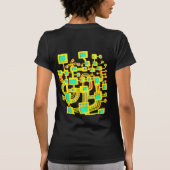 Alien-machine - kleur t-shirt (Achterkant)