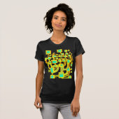 Alien-machine - kleur t-shirt (Voorkant volledig)