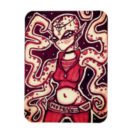 Alien-magneet zonder rood en zwart magneet