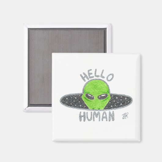 Alien Magnet (Voorkant / Achterkant)