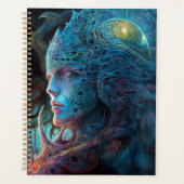 Alien Man Surreal Sci-Fi Art Planner (Voorkant)