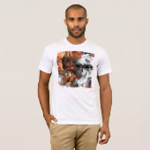 "Alien" Mannen Art Shirt (Voorkant volledig)