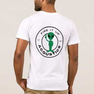 ALIEN Mannen SLIM geschikt t-shirt (snug/misschien