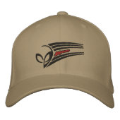 Alien Mascot geborduurd honkbal Pet (Voorkant)