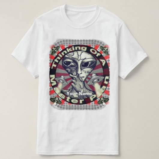 Alien Master Plan T-Shirt (Design voorkant)