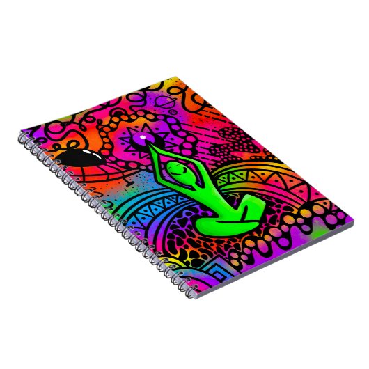 Alien Meditation Notitieboek (Rechterzijde)