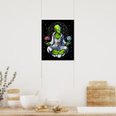 Alien Meditation Poster (Keuken)
